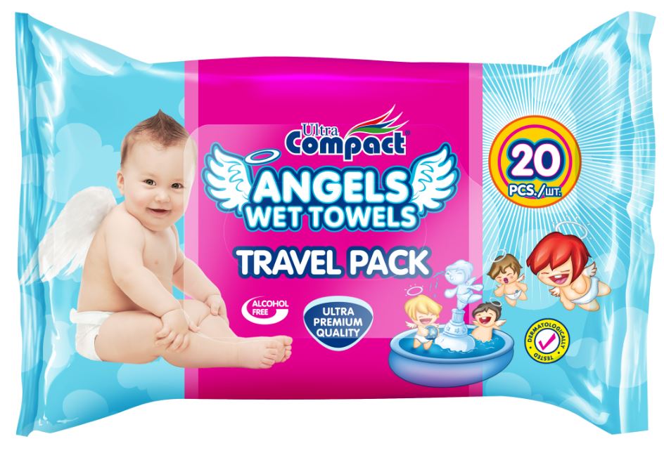 Ultra compact travel pack 20 pcs